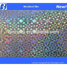 smooth bright BOPP hologram film for printing lamination